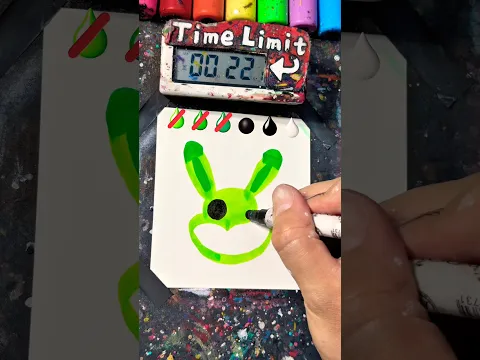 Drawing Hoppy Hopscotch in 40Sec(Poppy Playtime)