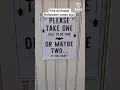 Halloween please take one sign