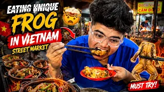 Eating Unique Frog In Vietnam Street Market 🤯🥵|@kandalovers4617 