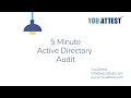 5-Minute Active Directory Audit