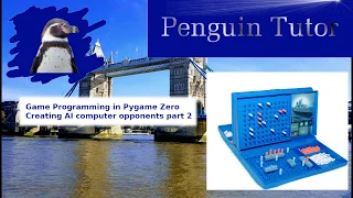 Game Programming with Pygame Zero - Creating computer opponent with AI part 2