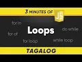 JavaScript Loops in 3 minutes Tagalog