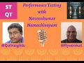 Venkat Ramakrishnan And Naveenkumar Namachivayam Discuss Performance Testing