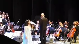 ياما ياهواي ياما   تبدع النجمه اشرقت احمد نجمة ذا فويس كيدز بدار الاوبرا بصوت جبار اذهل الحضور دندنها