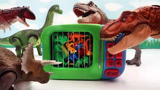 dinosaur eggs hatching tyrannosaurus triceratops dino eggs transformer 
