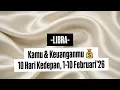 Lagu 💰LIBRA,  KAMU \u0026 KEUANGANMU 10 HARI KEDEPAN, 1-10 FEBRUARI’26 #tarotputrisolo #10harikedepan 