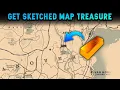 HOW TO GET SKETCHED MAP TREASURE IN 1 MINUTE - RDR2