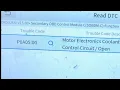 Ford Fusion Hybrid P0A05 Code Coolant Pump A Location