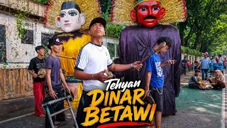 tehyan ondel ondel dinar betawi pentas di pintu air bkt malakasari jakarta timur 