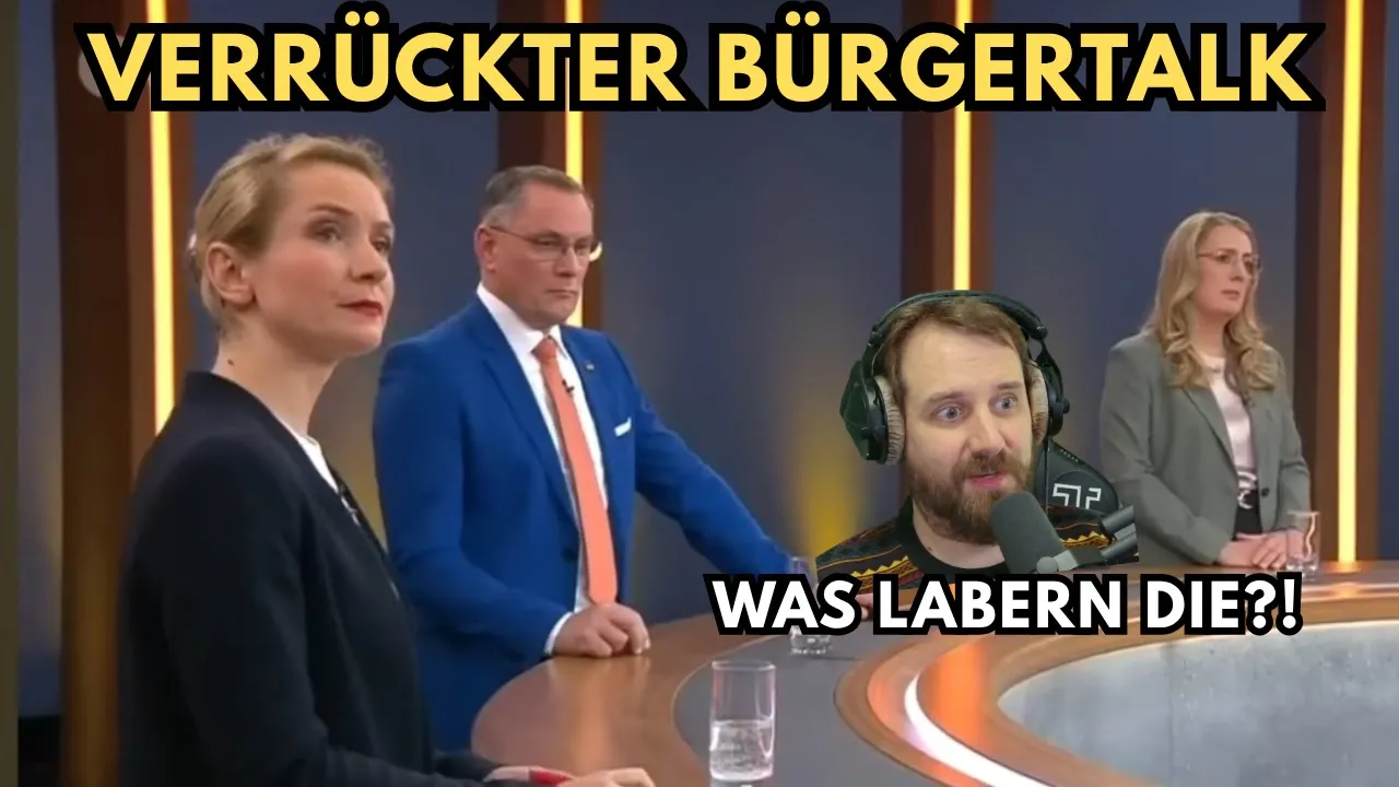 Bürgerdialog mit Ines, Chrupalla, den GRÜNEN und ein paar Konserven - HILFE!