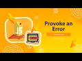 Provoke an error that is not very gracefully handled