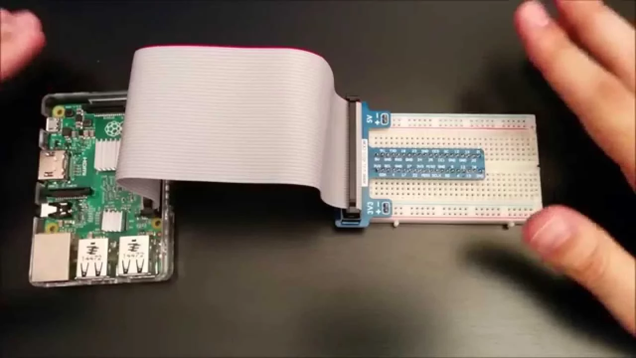 Conectar la placa de prototipado a la Raspberry Pi