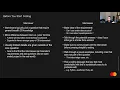 Mastercard Technical Interview Workshop 10 25 21