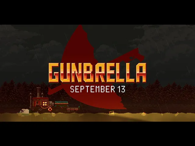 Gunbrella | Release Date Trailer | Gliding onto PC &amp; Switch September 13!