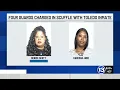 Four charged after Toledo corrections officers assault inmate with flash lights court docs alleg