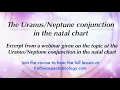 Excerpt from 2022 Webinar The Conjunction