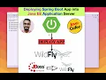 Deploying Spring Boot Application on WildFly Server - Part-1