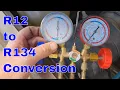 R 12 to R 134 conversion the fast and easy way 1990 Chevy Pickup