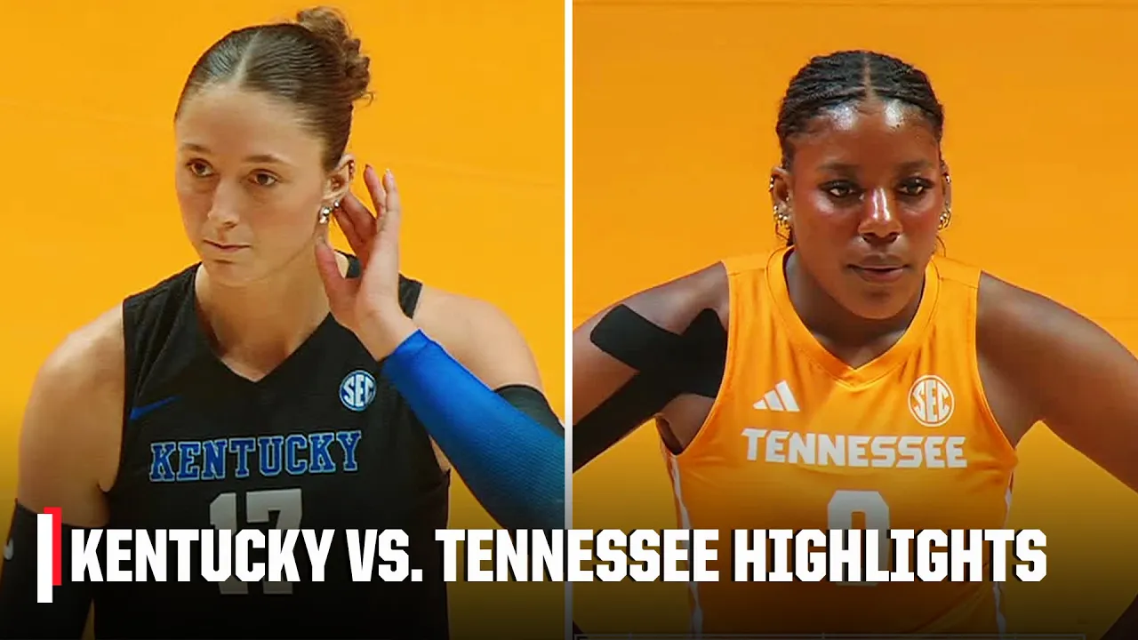 Kentucky Wildcats vs. Tennessee Lady Volunteers | Full Match Highlights | ESPN College Volleyball