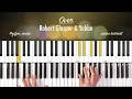 How to Play "Over" by Robert Glasper & Yebba (Neosoul Piano Tutorial)
