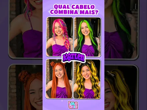 π₯° Escolha um cabelo para a Katlenof #katlenof