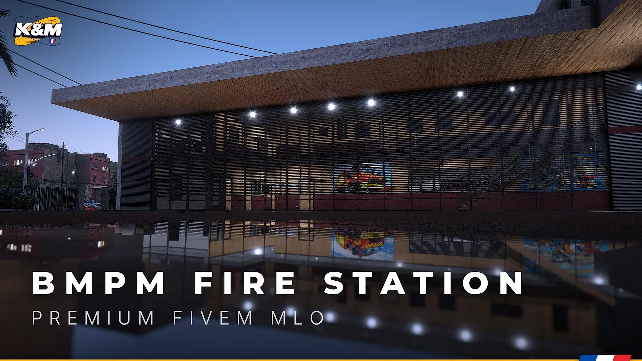 BMPM Fire Station | Caserne de pompiers du BMPM