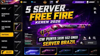 INI DIA 5 SERVER FF TERBAIK TERBARU 2026