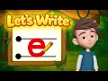 Quick Write - Lowercase e Practice Writing the Letter e