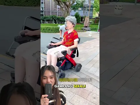 Kursi roda nenek atau kakek lebih keren ⁉️ #funny #shorts #shortsviral