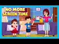 Lagu NO MORE SCREEN TIME! 📱 | Tia \u0026 Tofu Teach Healthy Habits | Kids Hut Stories