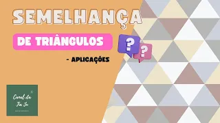 Semelhança de Triângulos -  Exercícios