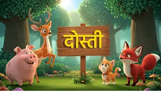 सच्ची दोस्ती की कहानी | पंचतंत्र की अनमोल सीख | Hindi Moral Stories for Kids | Maha Cartoon TV
