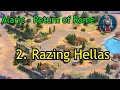Lagu 2. Razing Hellas | Alaric - Return of Rome | AoE2: DE Campaign