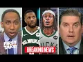 Download Lagu FIRST TAKE | Waiving Dame is criminal! - Windy SHOCKED by Bucks waive Lillard to sign Myles Turner