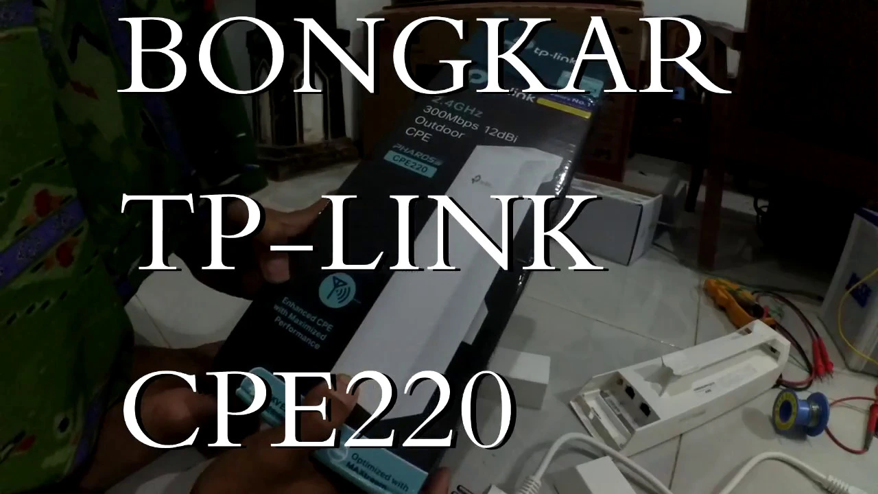 UNBOXING TP LIMK CPE220