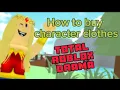 How to buy Character Skins Clothes For Roblox Avatar TOTAL ROBLOX DRAMA