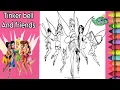 Coloring Disney Tinkerbell And Book For painting