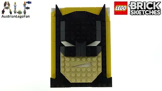 LEGO Brick Sketches 40386 Batman - Lego Speed Build Review