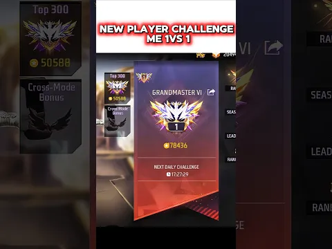 free fire region top 1 vs free fire new player 😂 free fire top 1 🔥 #freefire #shorts