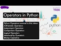 3 - Operators in python Python Series Data Science Career trek