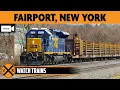 Fairport New York USA LIVE Train Camera Fixed View - West