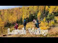 Lagu Wandelen in Larch Valley en langs Eiffel Lake via Moraine Lake in de herfst | Banff National Park