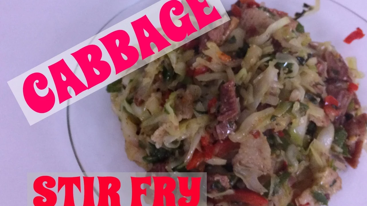 KETO//CABBAGE STIR FRY