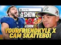 I Played MLB The Show With Cam Skattebo!