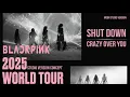 Download Lagu BLACKPINK - Shut Down / Crazy Over You | DEADLINE WORLD TOUR Studio Version Concept