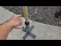 DIY tiki torch stands Best damn tiki torch stands ever