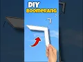 Download Lagu How to Make Amazing Paper Boomerang 🪃🤩 | Best Returning Paper Toy #shorts