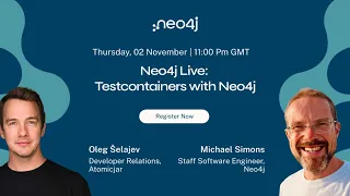 Thumbnail for Neo4j Live: Testcontainers with Neo4j video