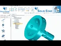 Solid edge tutorial l Part modelling l Sold edge tutorial for beginners