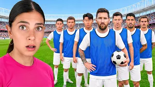 Can A YouTuber Beat Professional Footballers?